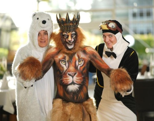 Walkact König der Löwen und seine Freunde